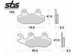 Τακάκια SBS 163HF (FA228)(FD423)